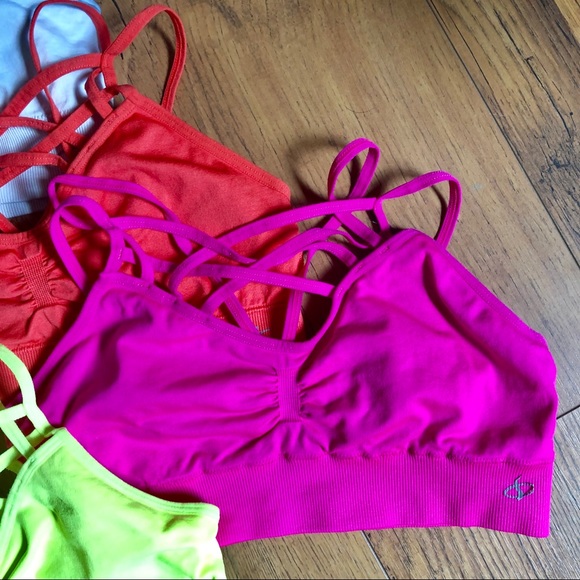 Criss Cross Strappy Bras 5 S/M - Picture 4 of 7